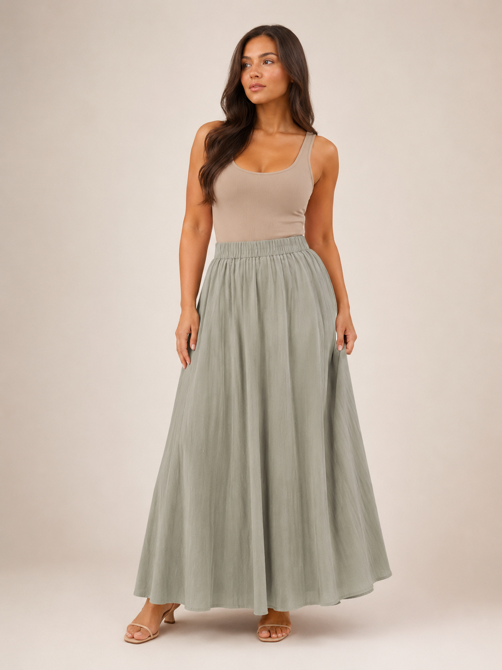 Tarelia - Culotte pour femmes avec taille élastique et jambes extra larges
