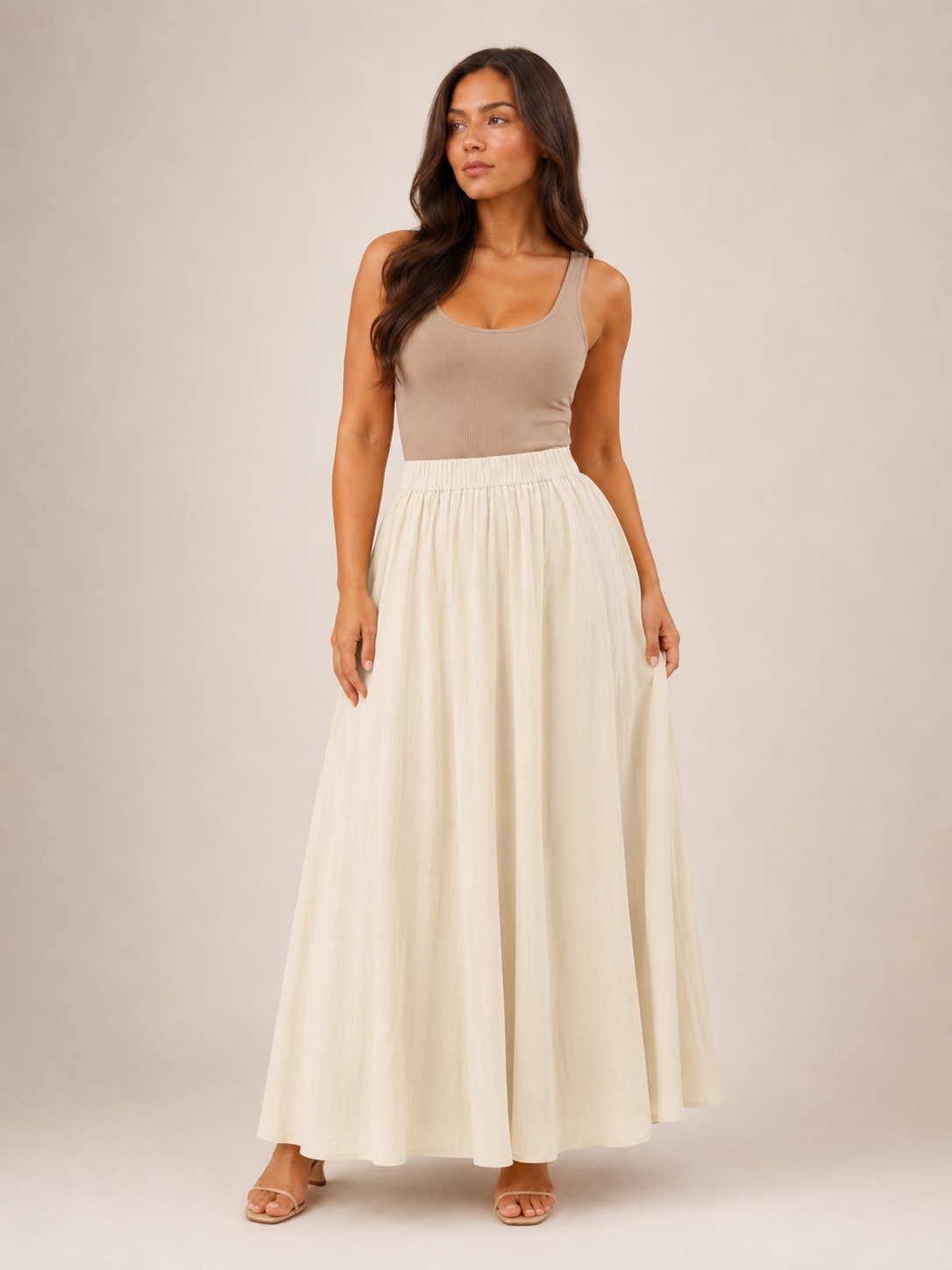Tarelia - Culotte pour femmes avec taille élastique et jambes extra larges