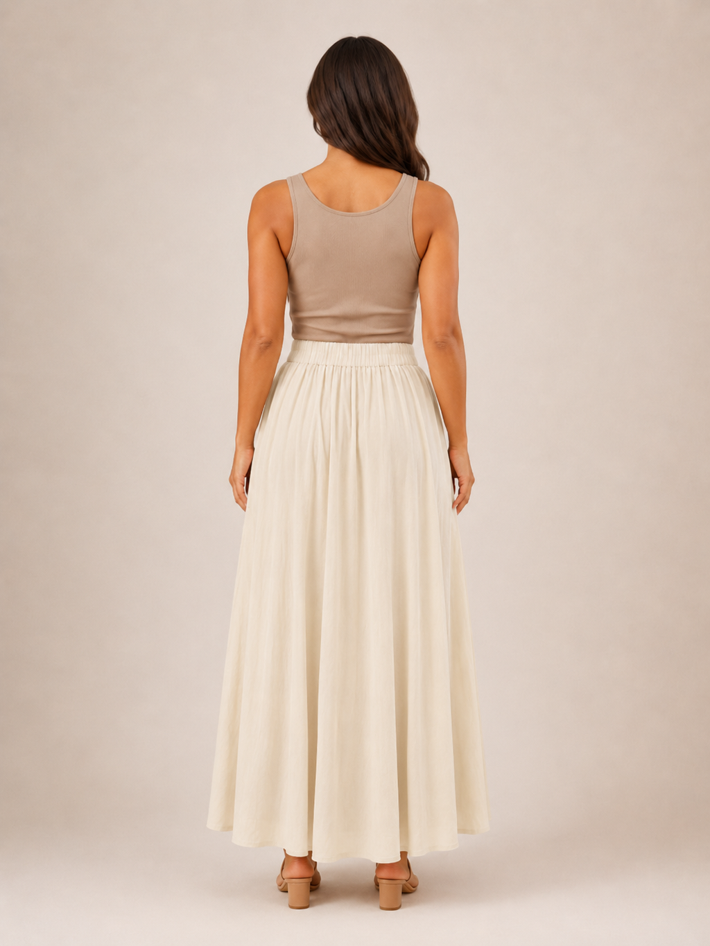 Tarelia - Culotte pour femmes avec taille élastique et jambes extra larges