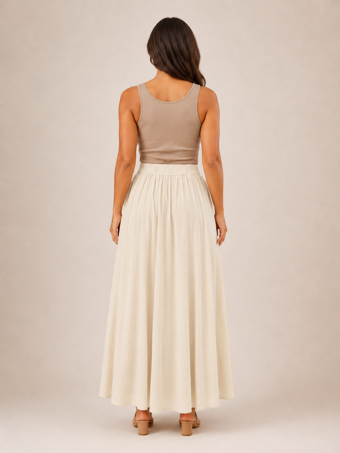 Tarelia - Culotte pour femmes avec taille élastique et jambes extra larges