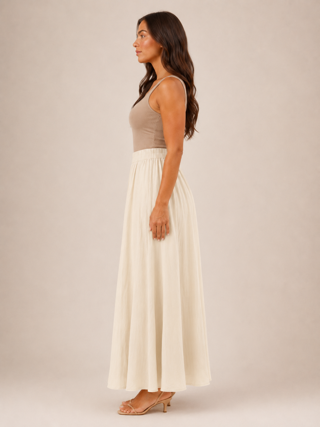 Tarelia - Culotte pour femmes avec taille élastique et jambes extra larges
