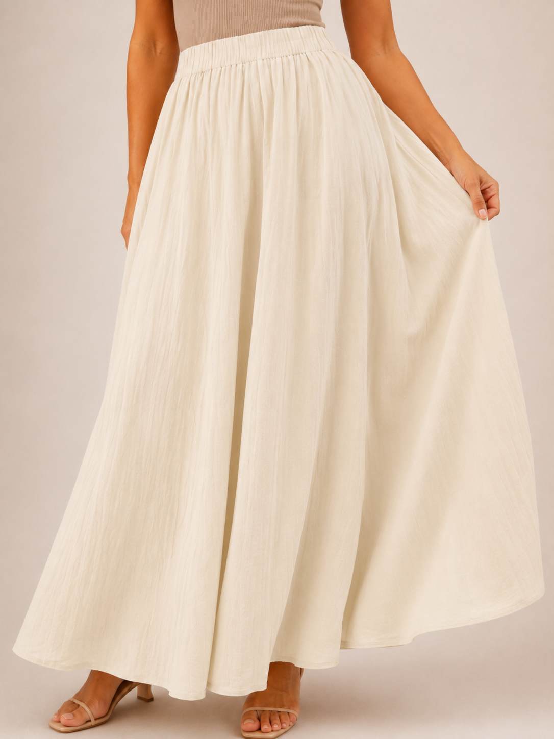 Tarelia - Culotte pour femmes avec taille élastique et jambes extra larges
