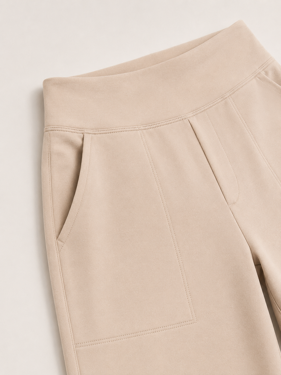 Pravina - Pantalon de confort pour femmes avec stretch et large ceinture