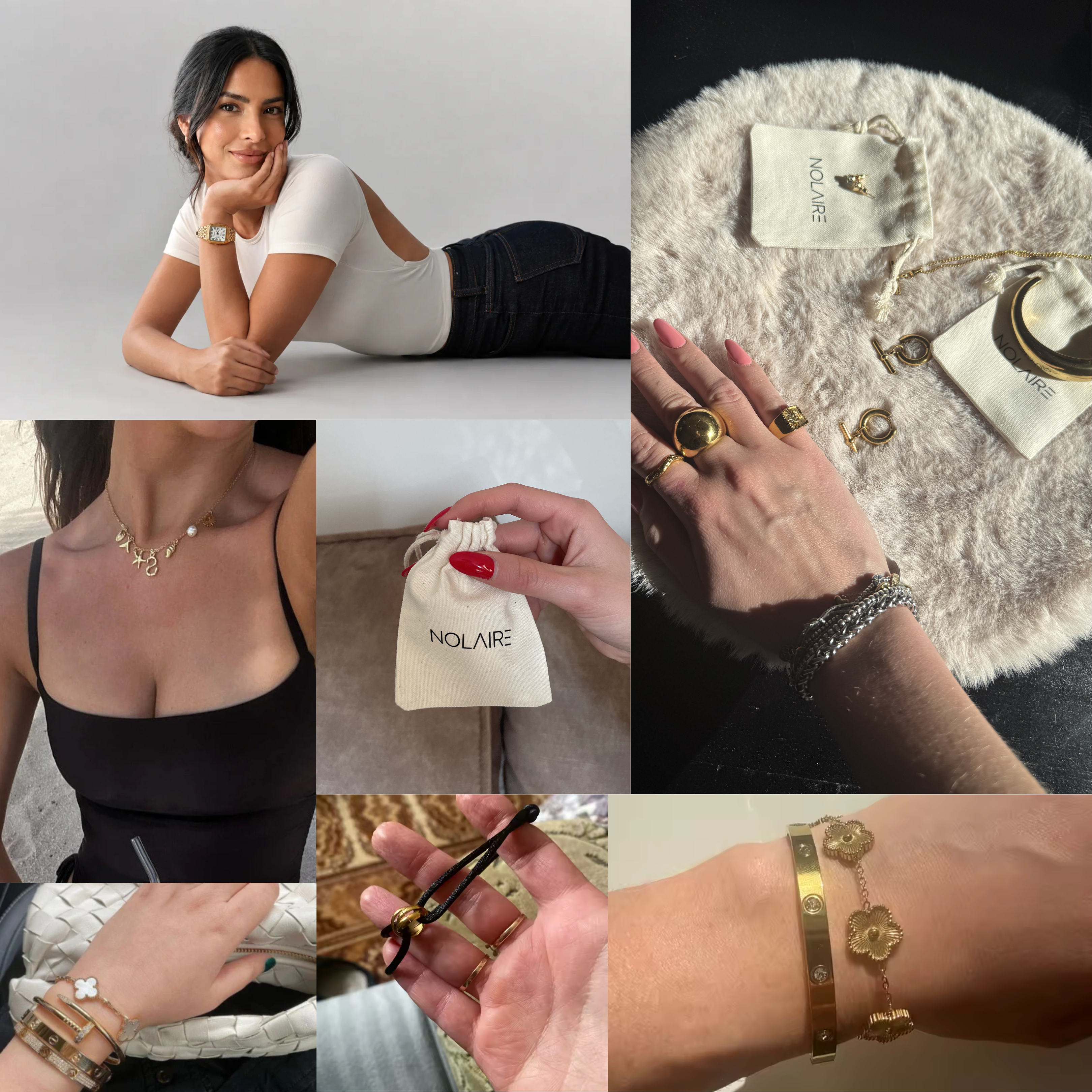 Bracelet cordon Trinity