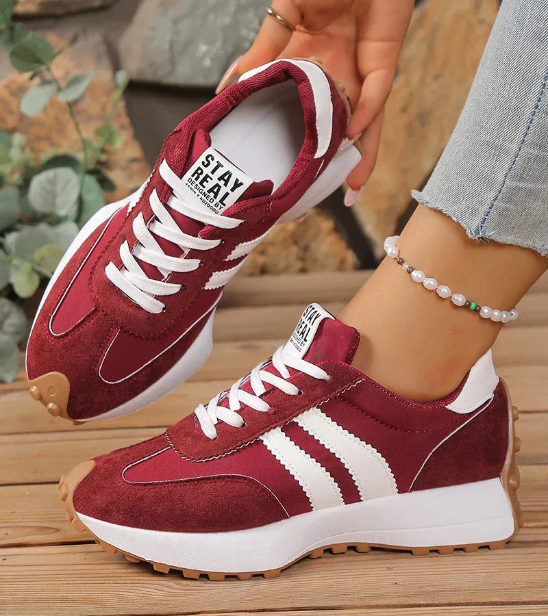 Quivelle - Sneakers Confort à Plateforme Ergonomique