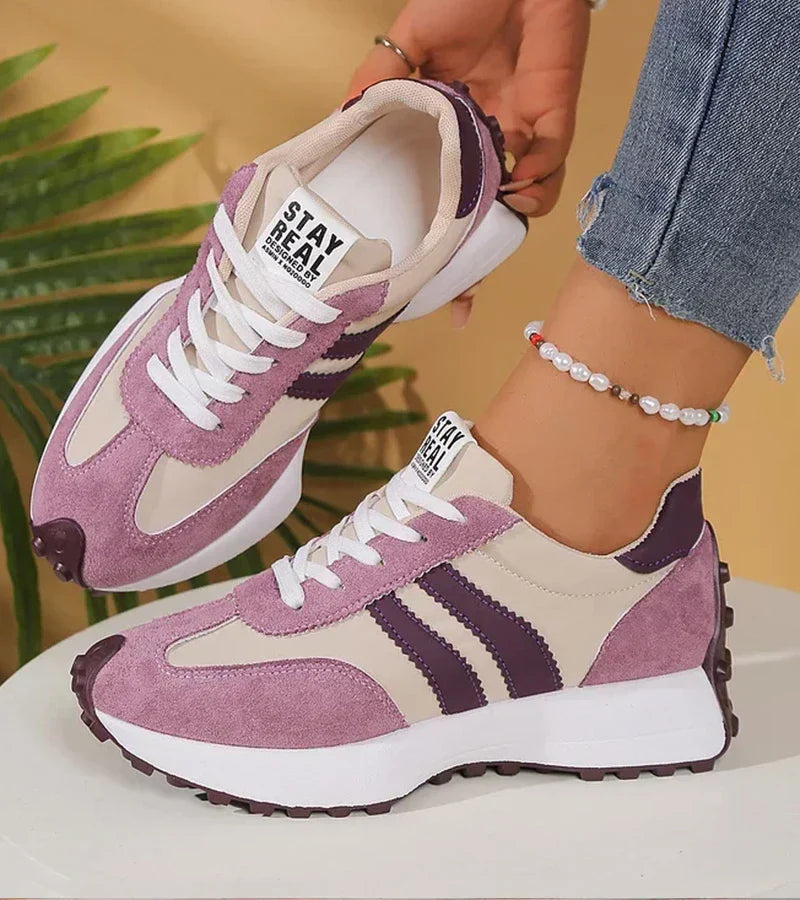 Quivelle - Sneakers Confort à Plateforme Ergonomique