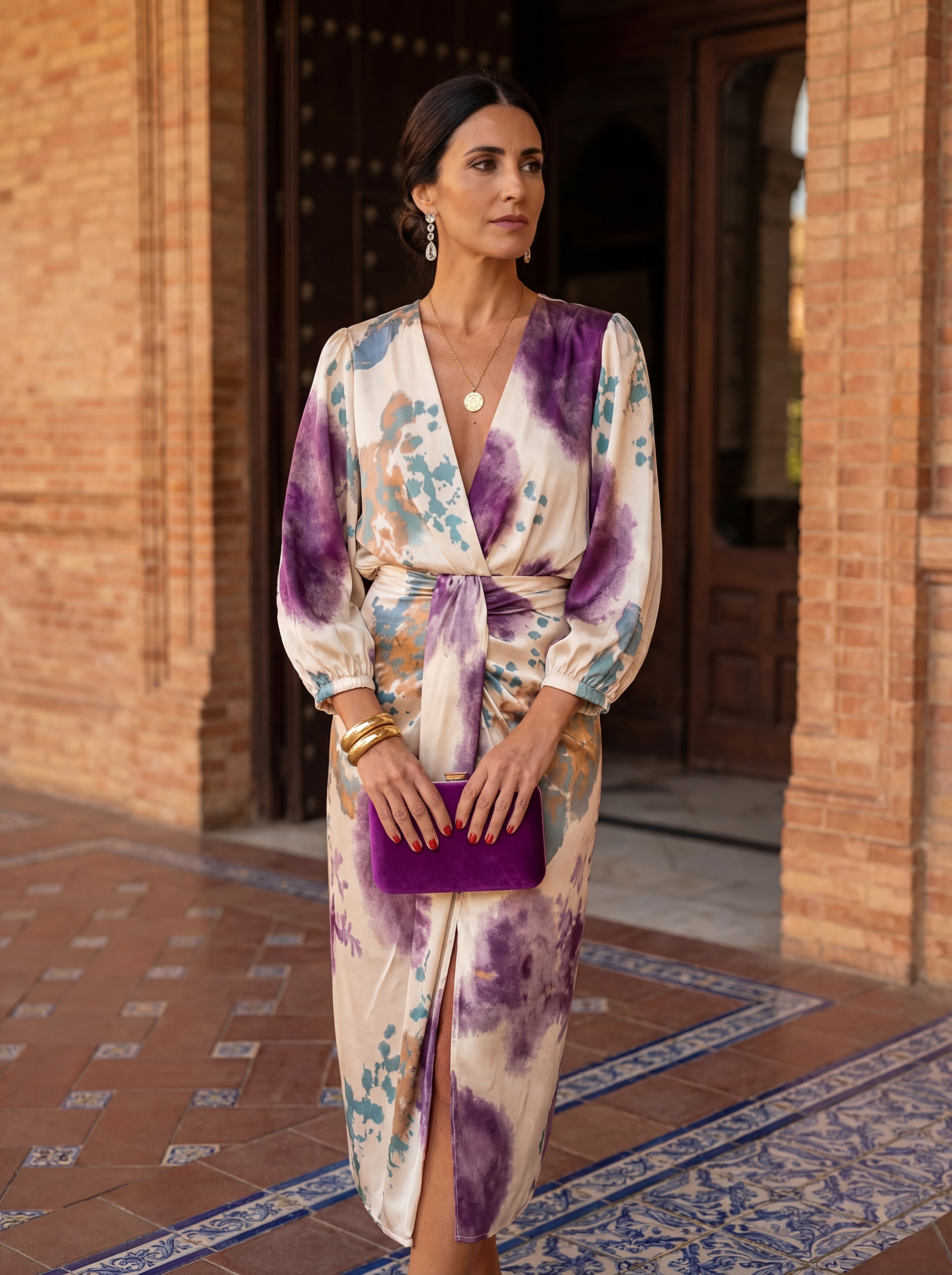 Valeria - Robe Décolleté en V