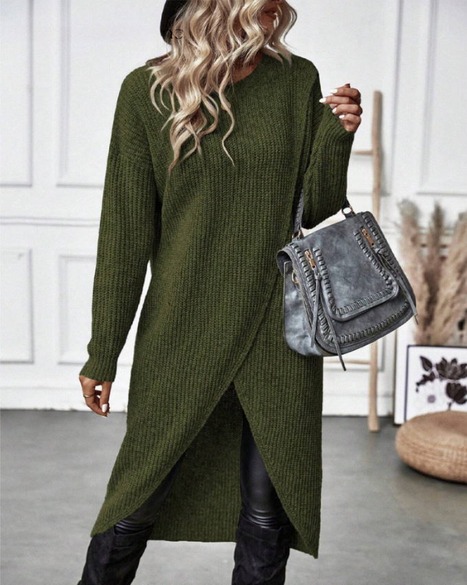 Grace | Robe en Maille pour Cacher le Ventre