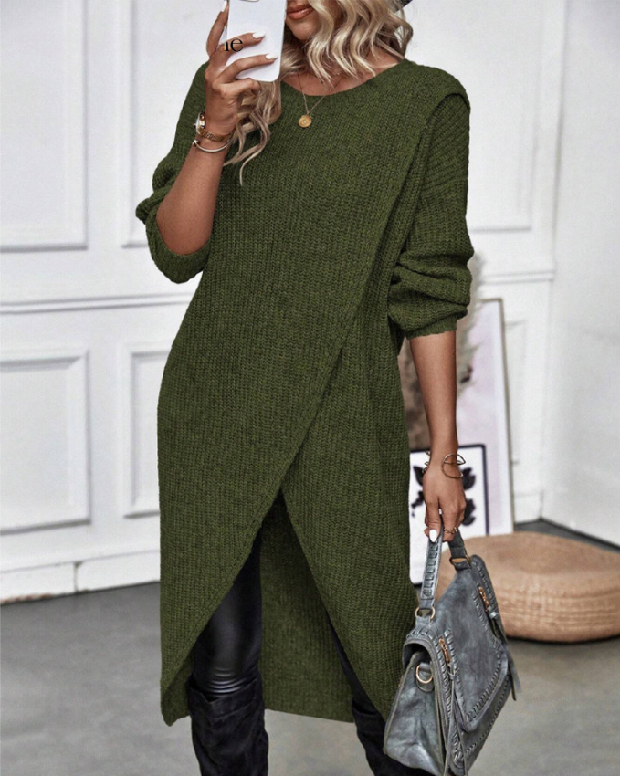 Grace | Robe en Maille pour Cacher le Ventre