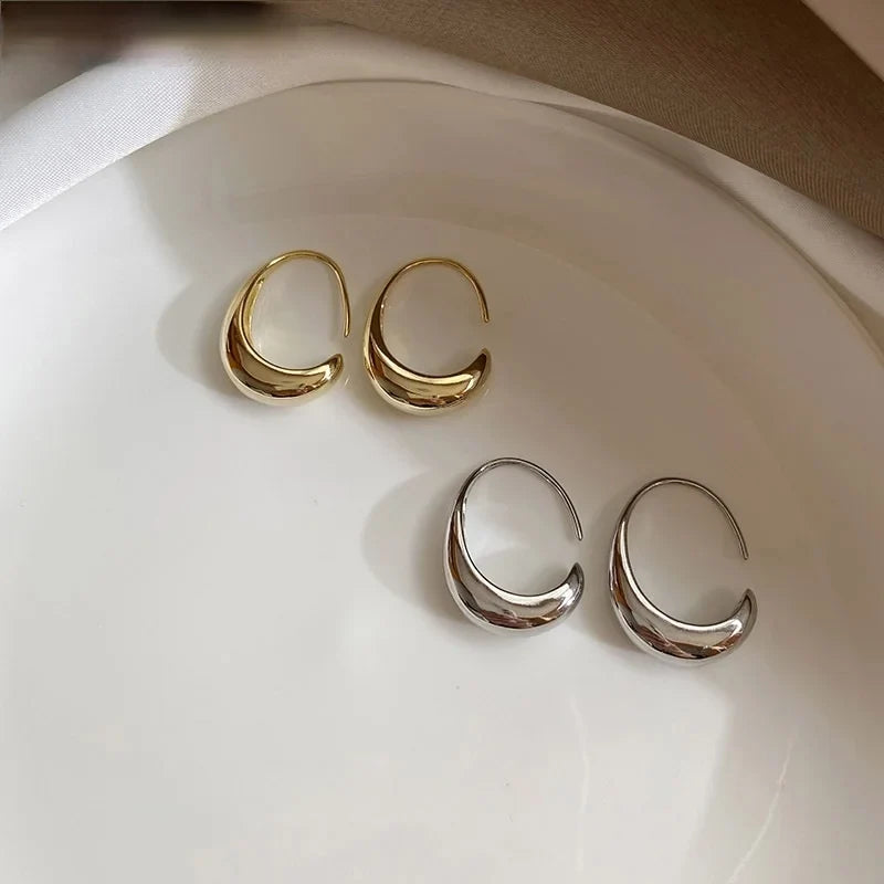 Boucles d'oreilles créoles discrètes