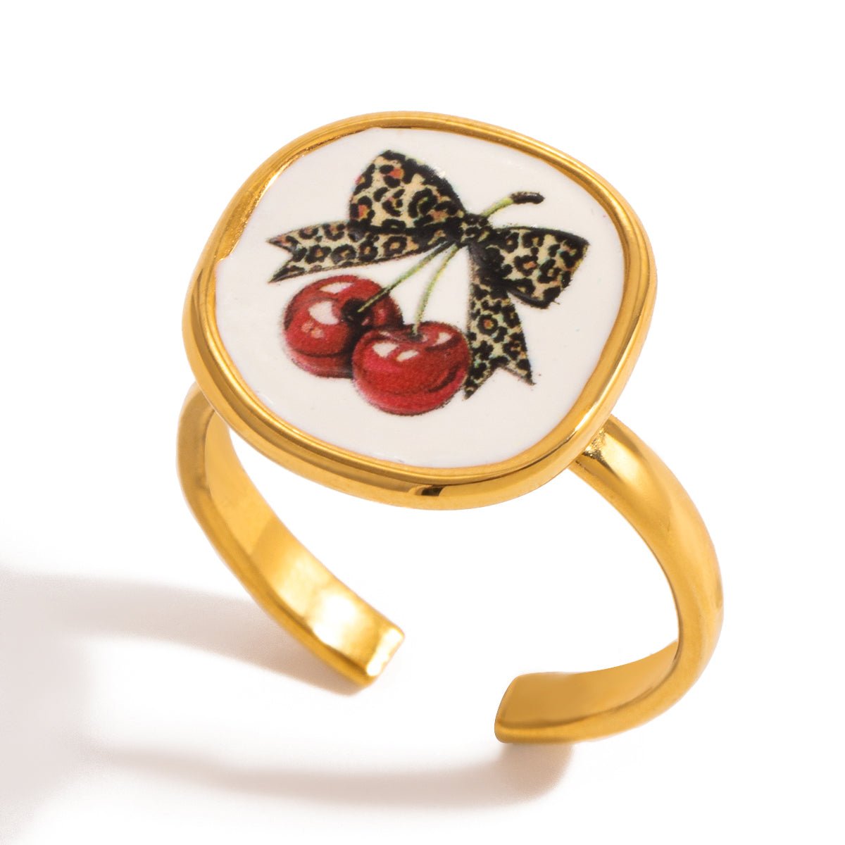 Bague de sceau Sabriel en or 18K