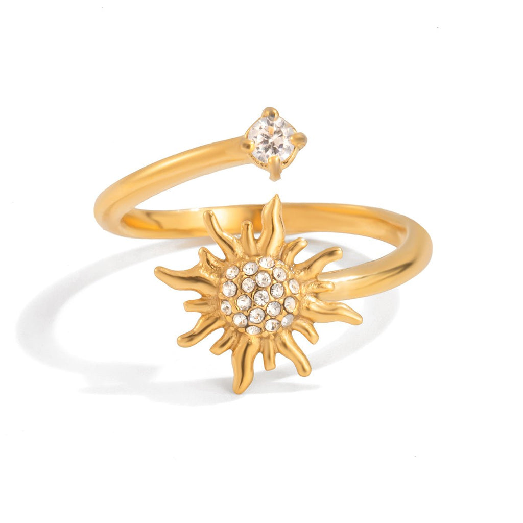 Bague de contournement Cassiane | Or 18K