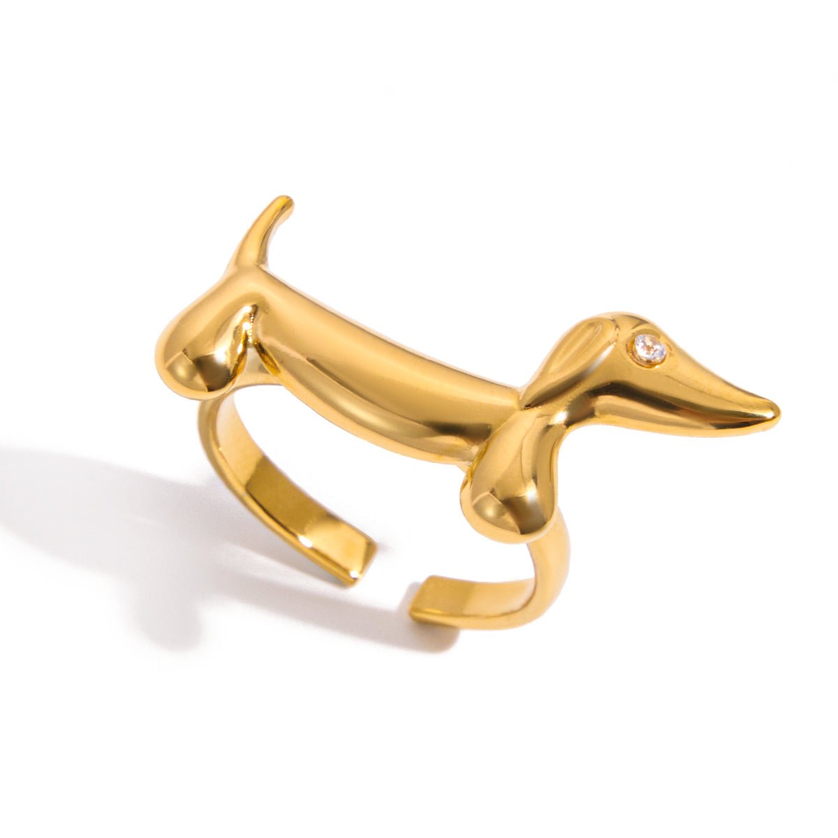 Bague Teckel Thessalie en Or 18K