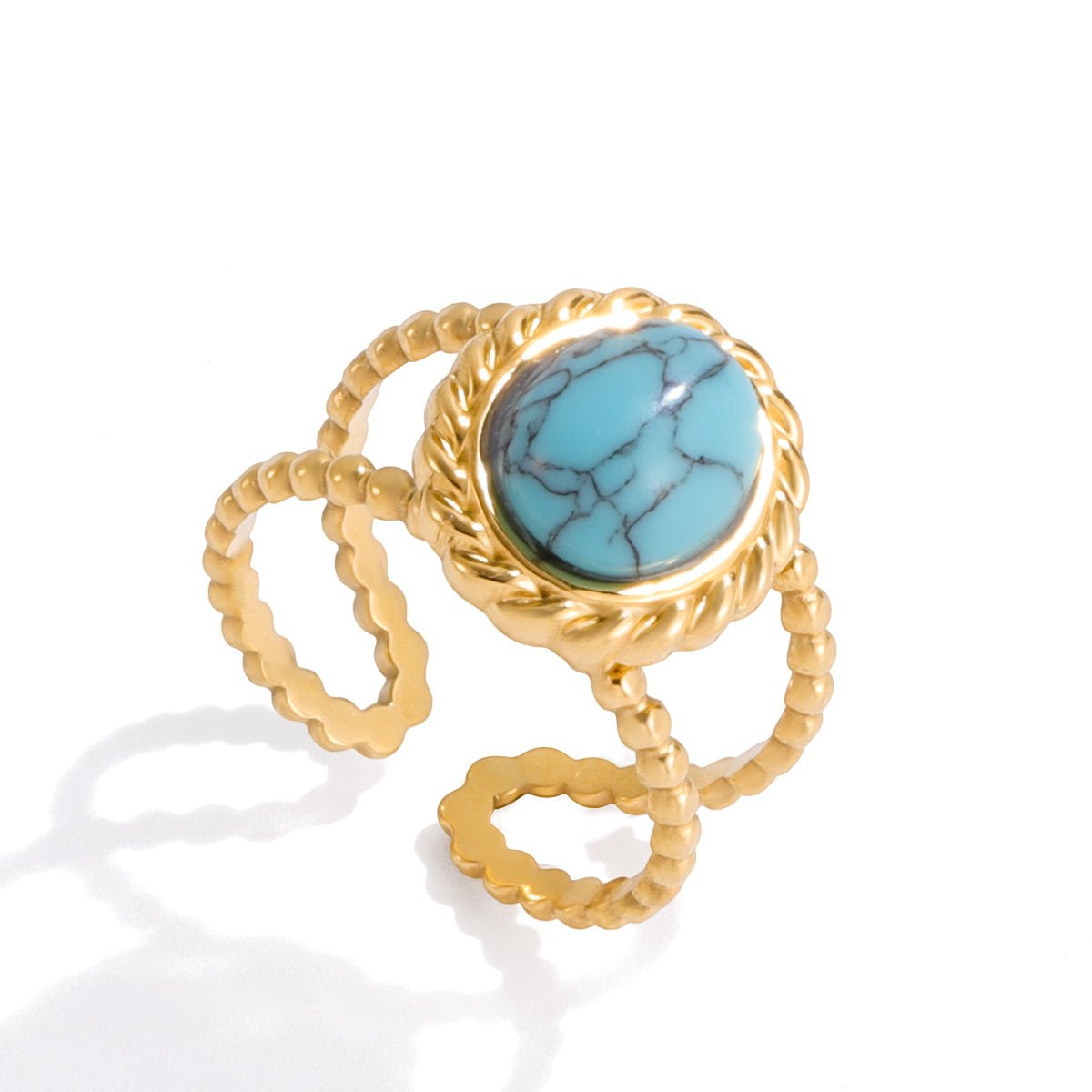 Safira Manchetring | Or 18K