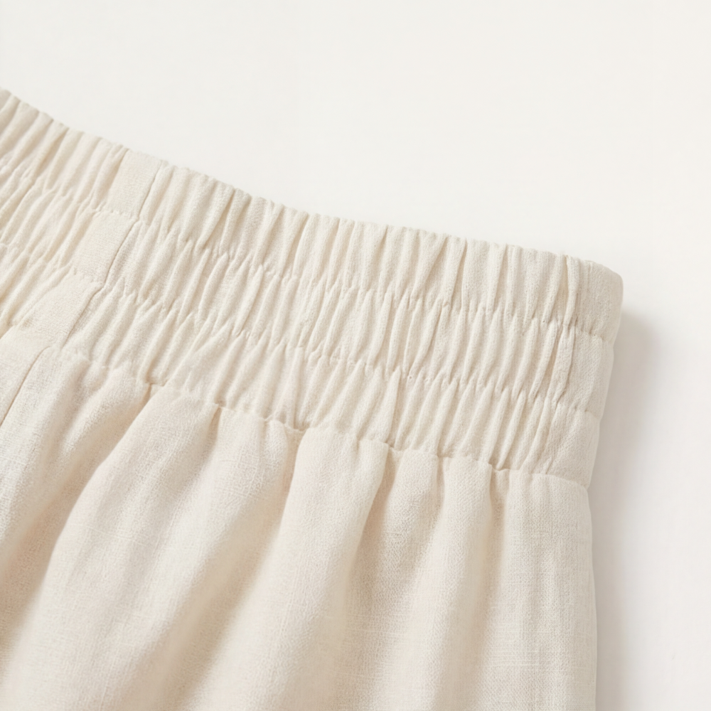 Pantalon large taille haute Florena™ avec accent en chaîne