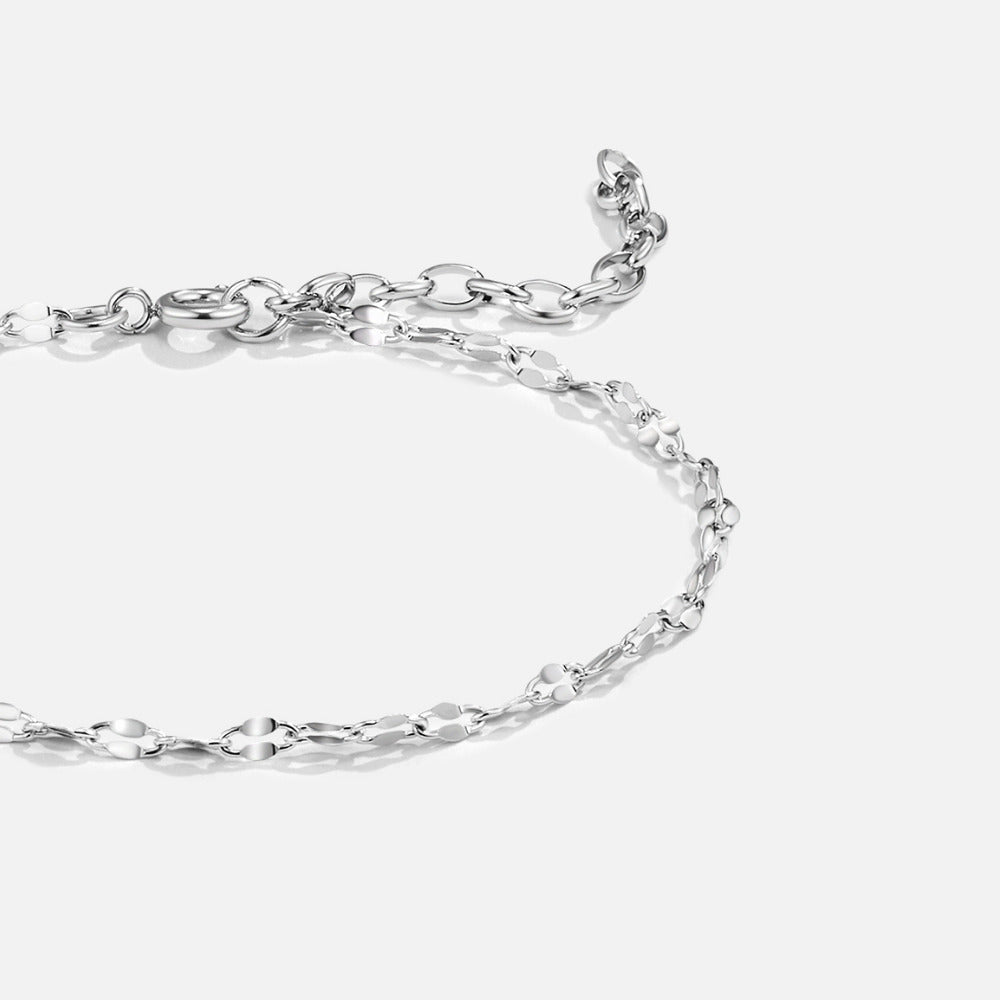 Bracelet chaîne Sacha en argent