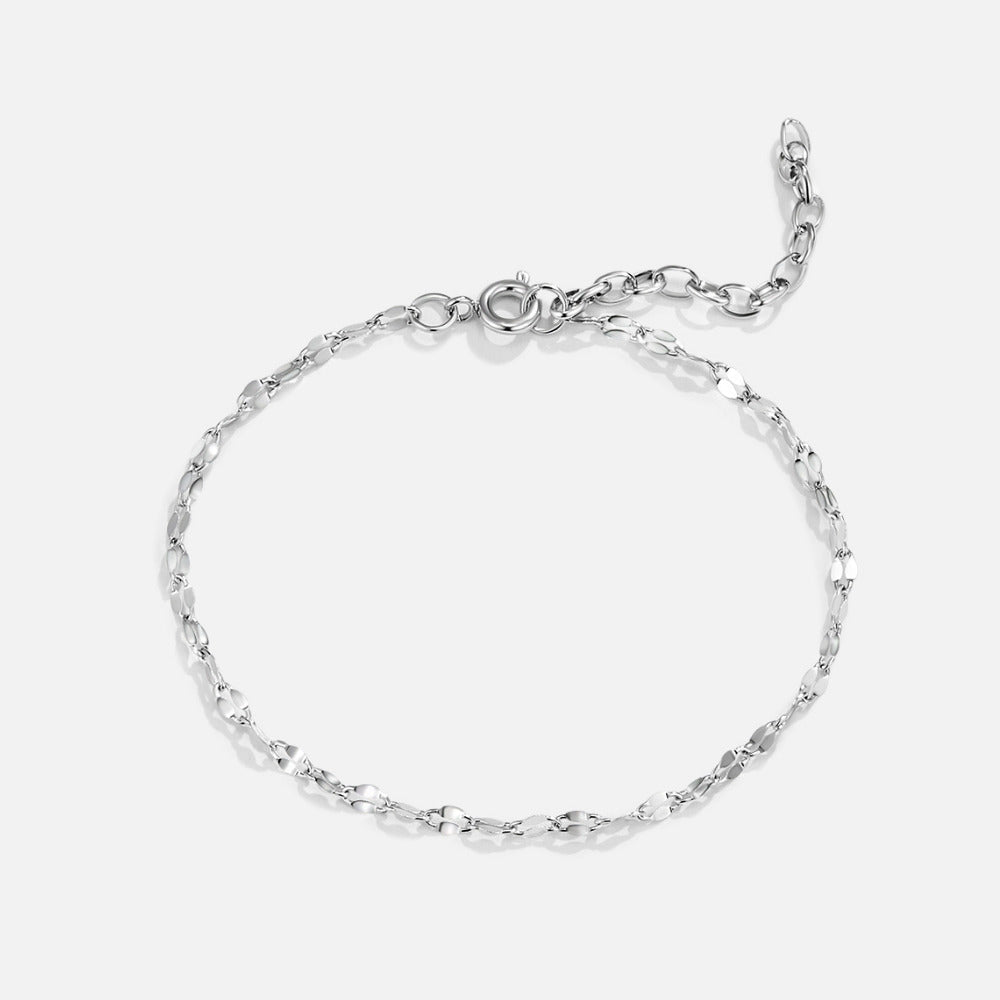 Bracelet chaîne Sacha en argent