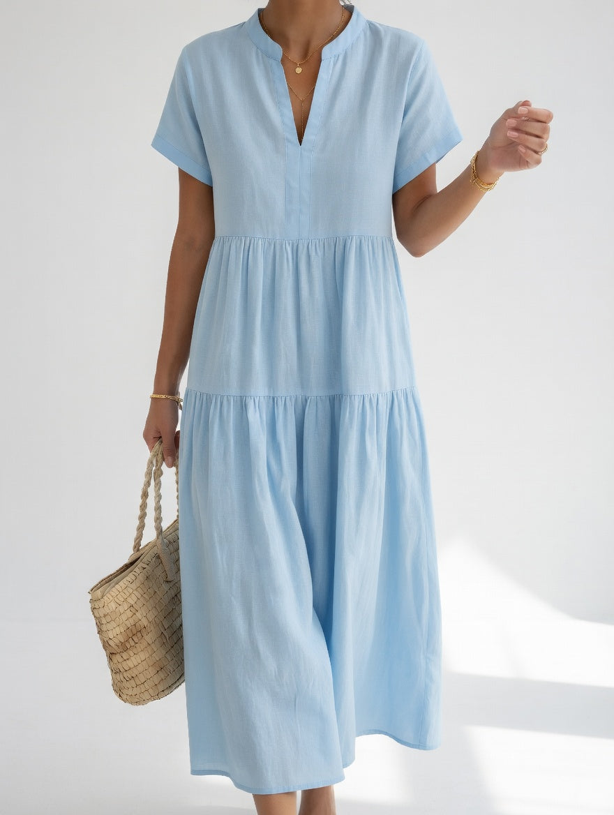 Althéa - Robe longue fluide estivale élégante