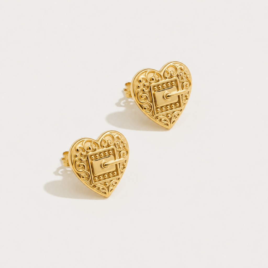 Boucles d'oreilles pour amoureux