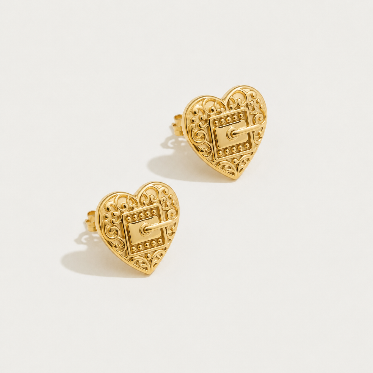 Boucles d'oreilles pour amoureux