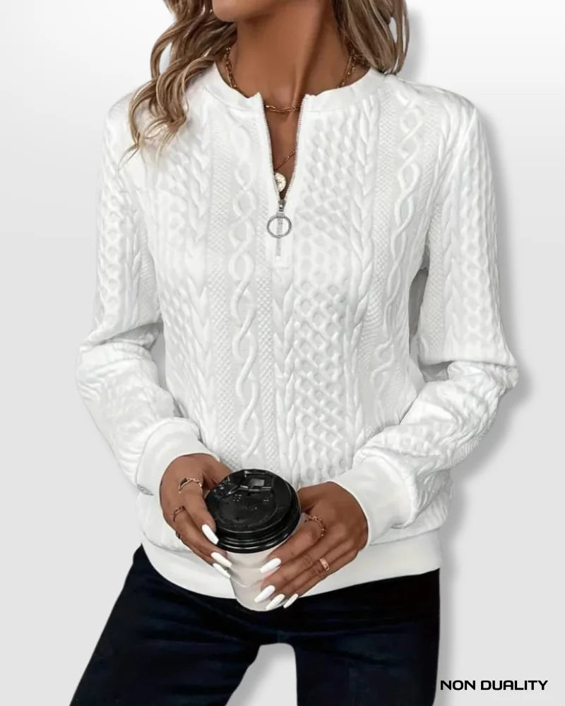 Pull Zippé Non-Dualité