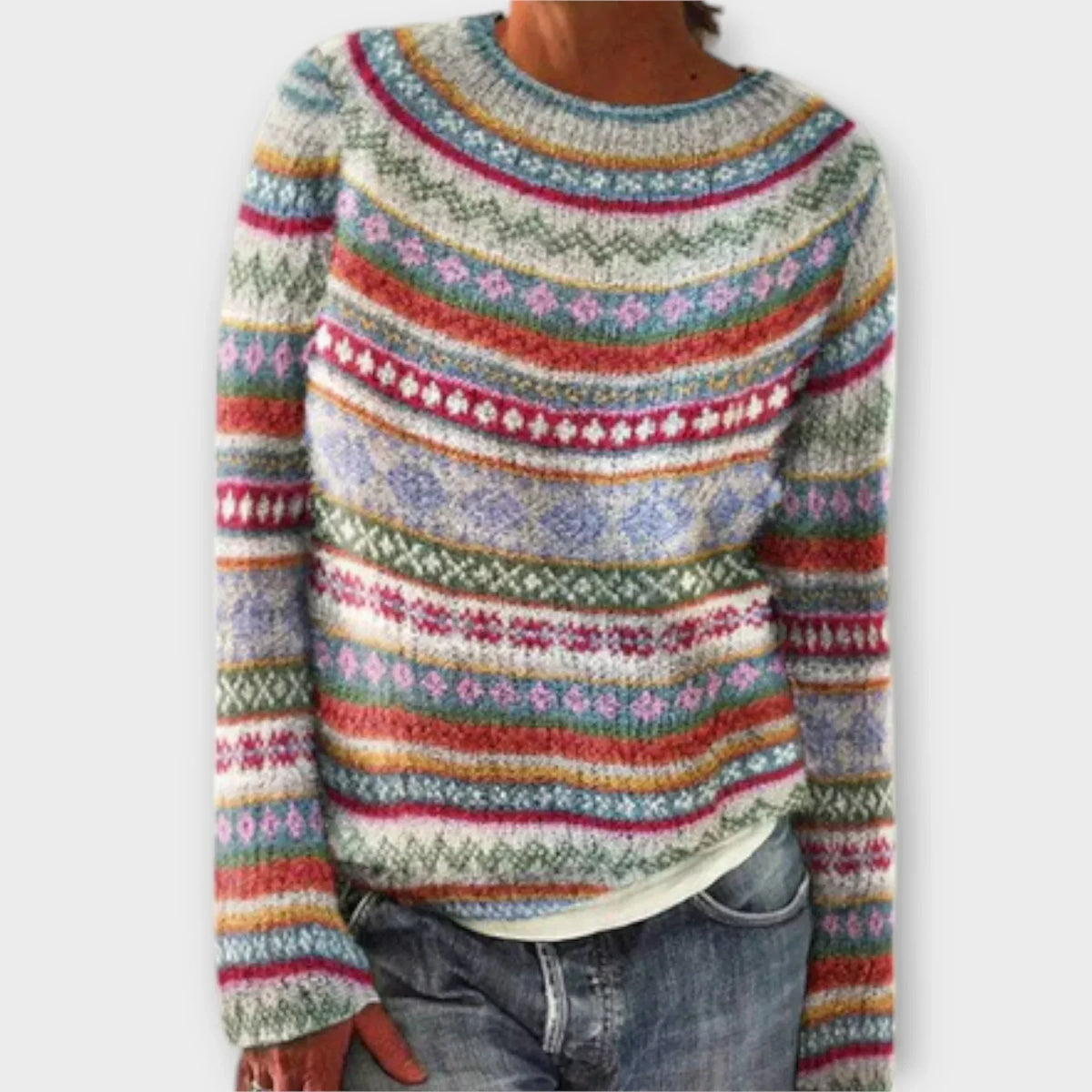 Pénélope - Pull Vintage en Maille