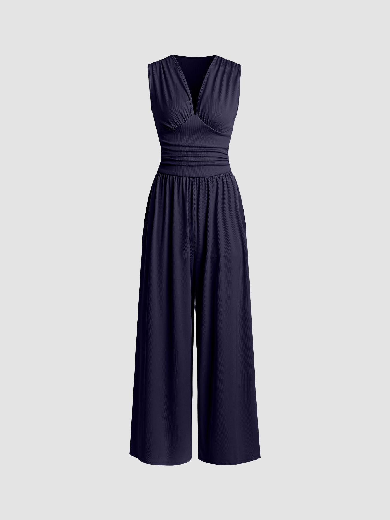 Selenae - Combinaison large sans manches chic