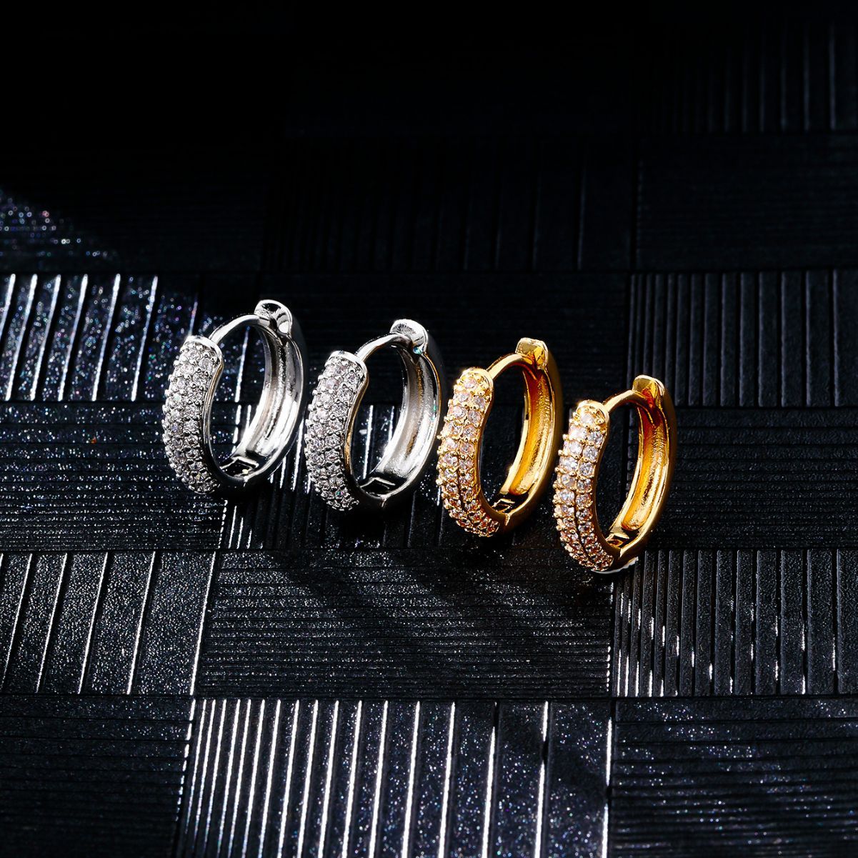 Boucles d'oreilles créoles Vivienne
