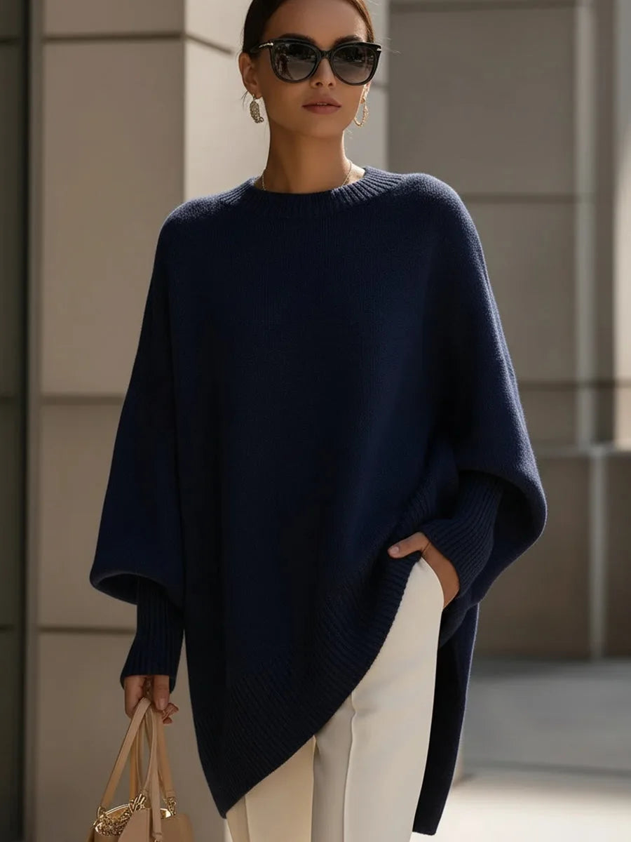 Pull oversized en laine mérinos pour femmes