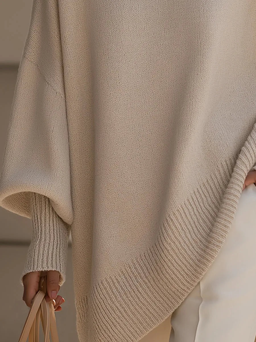 Pull oversized en laine mérinos pour femmes