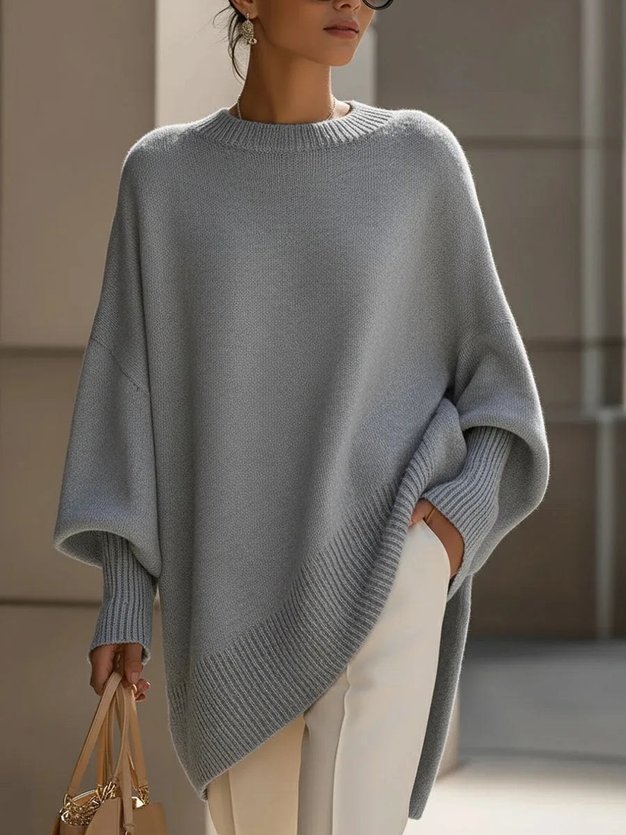 Pull oversized en laine mérinos pour femmes
