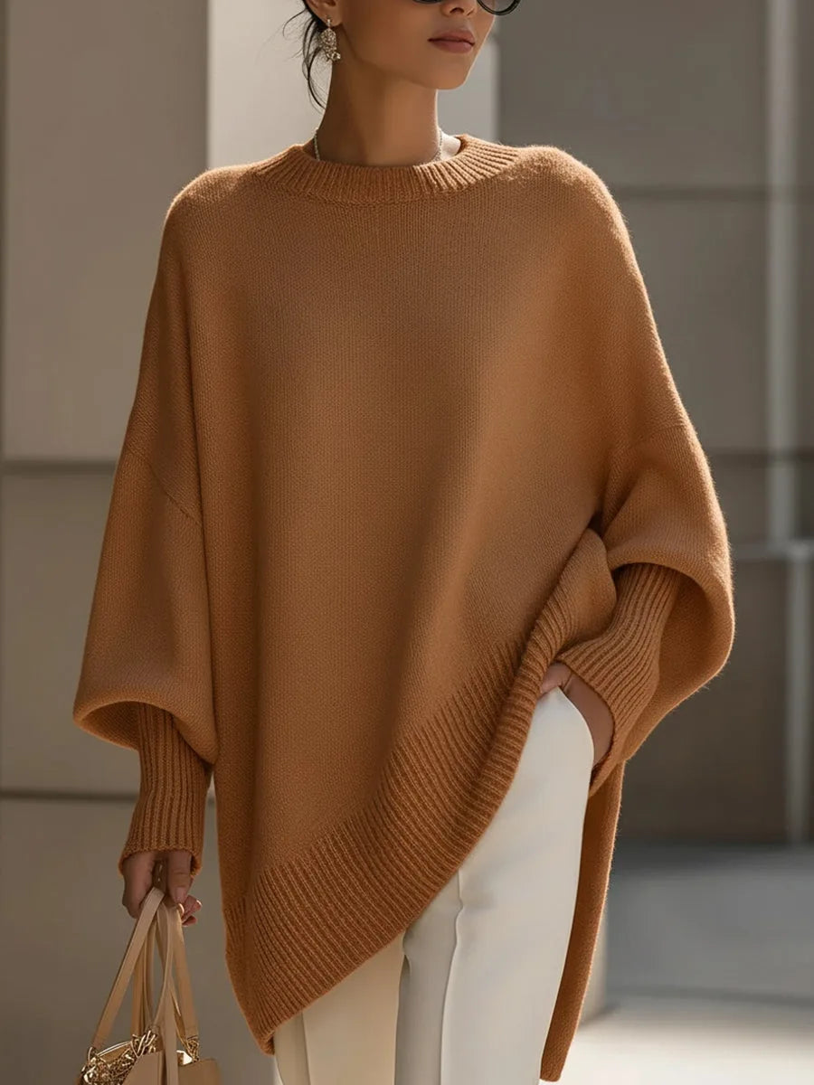 Pull oversized en laine mérinos pour femmes