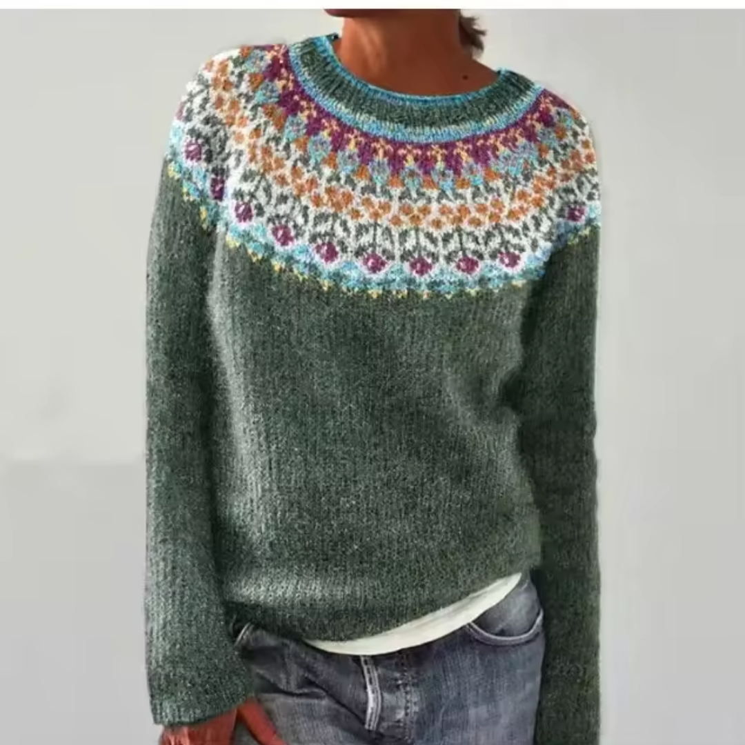 Silvana | Pull Rétro Confortable
