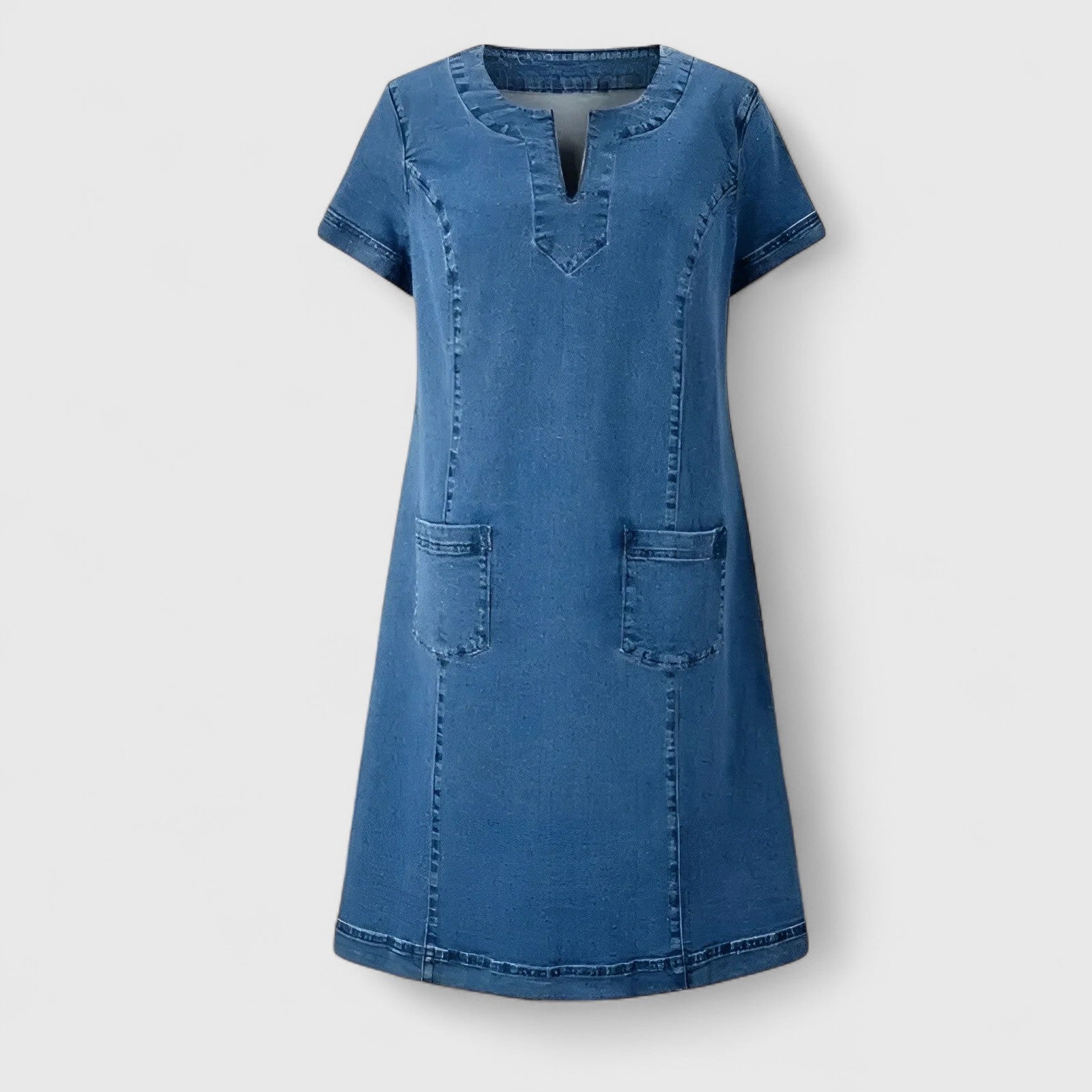 Christine - Robe en Jean Élégante