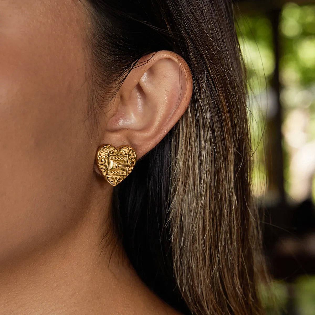 Boucles d'oreilles pour amoureux