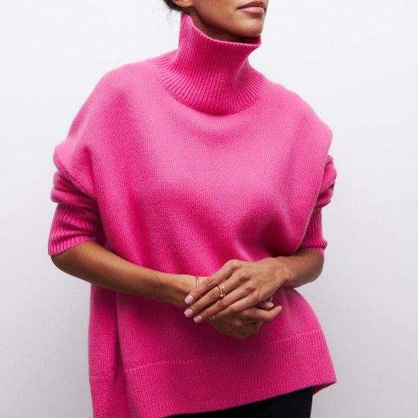 Noa | Pull de Luxe à Col Montant