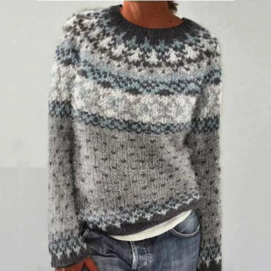 Silvia | Pull Rétro Classique
