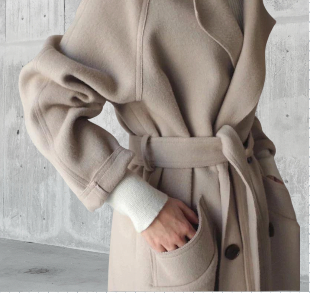 Sarah™ - Manteau Long en Laine