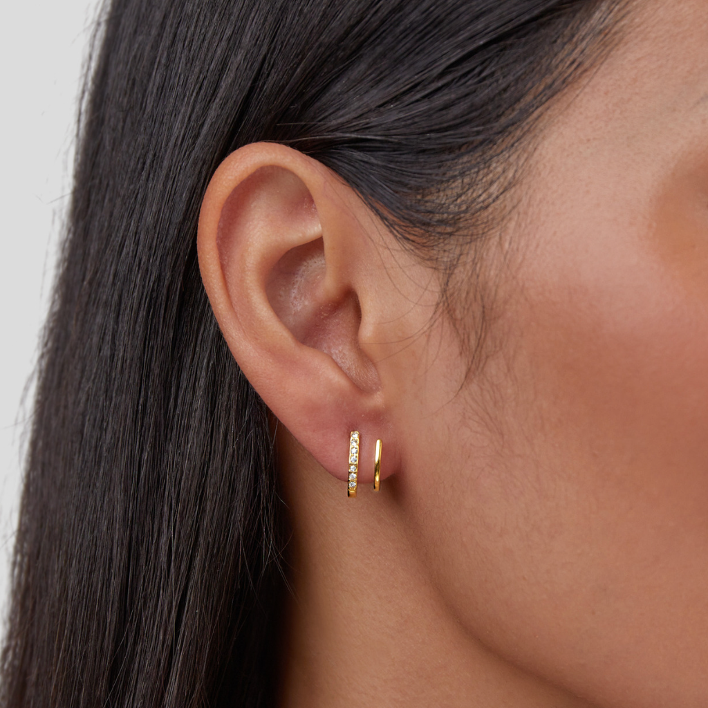 Boucles d'oreilles Calista en or 18 carats