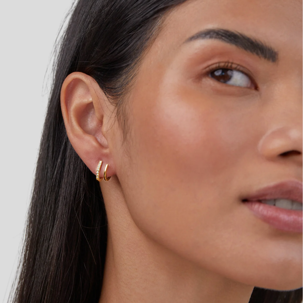 Boucles d'oreilles Calista en or 18 carats