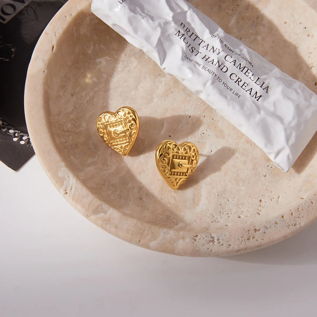 Boucles d'oreilles pour amoureux