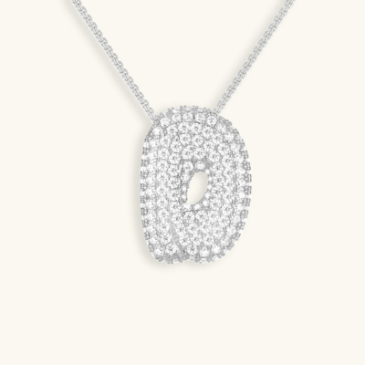 Collier initiales dorées