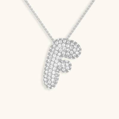 Collier initiales dorées