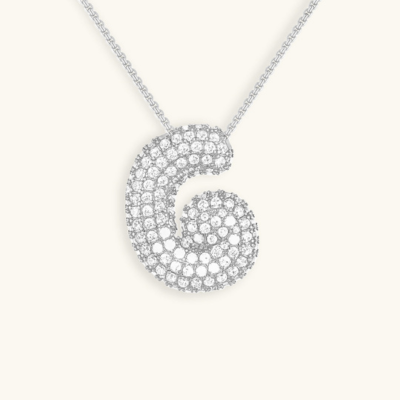 Collier initiales dorées