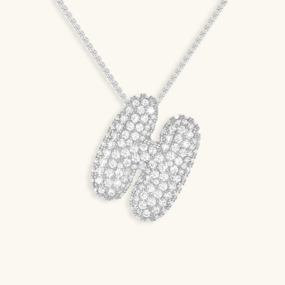 Collier initiales dorées