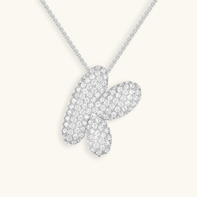 Collier initiales dorées