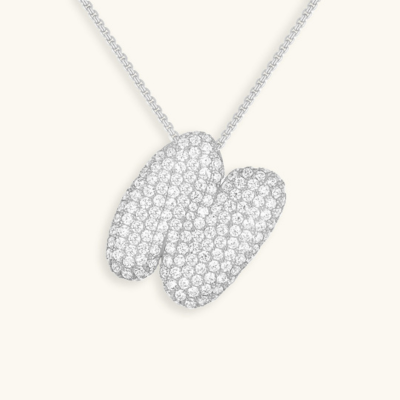 Collier initiales dorées