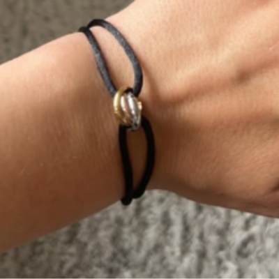 Bracelet cordon Trinity