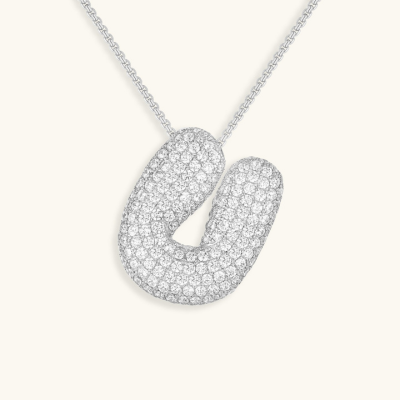 Collier initiales dorées