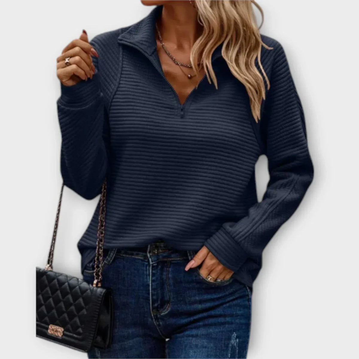 Seren – Pull à demi-zip